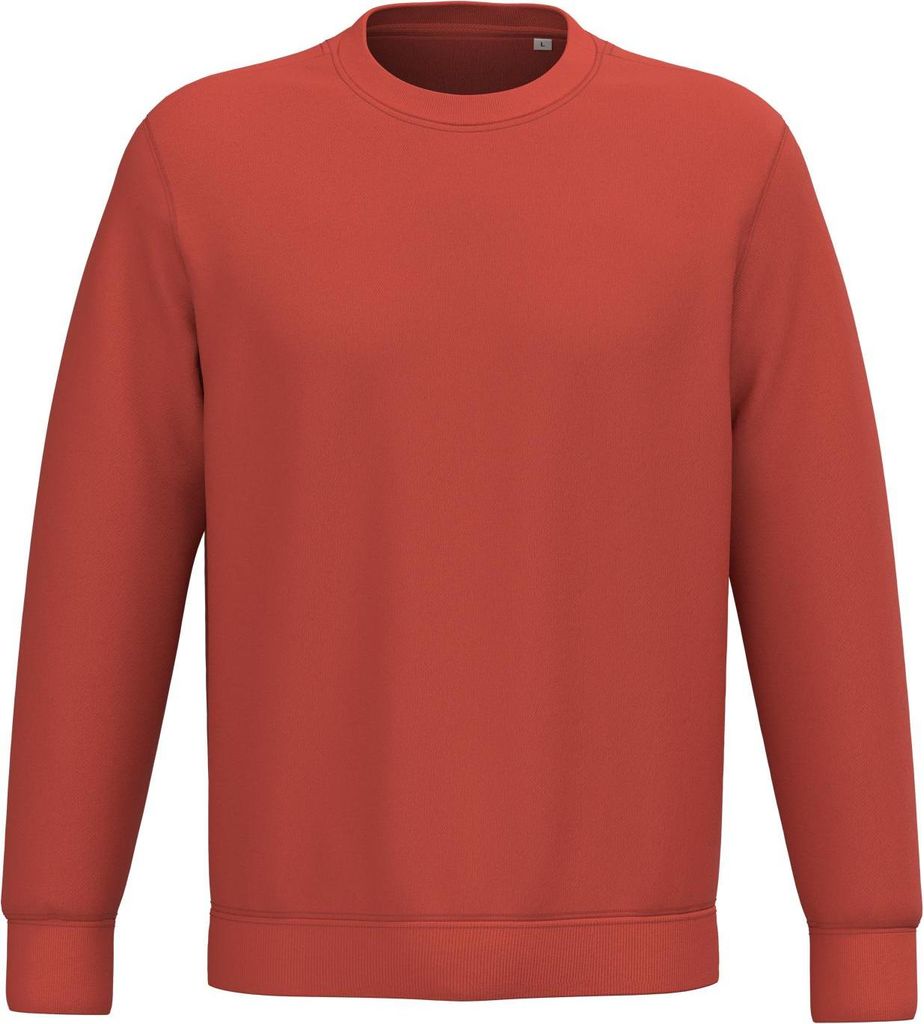 Native Spirit Umweltfreundliches Uni-Sweatshirt mit Rundhalsausschnitt