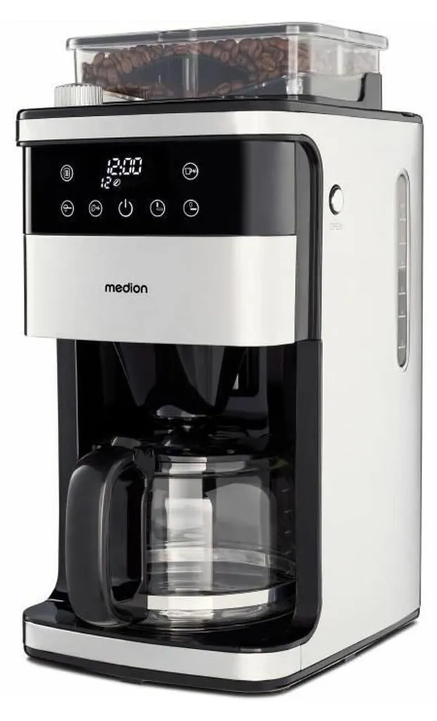 Machine à café filtre pour bureau et famille Medion 1,5 L haute qualité