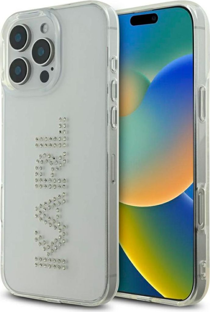 Karl Lagerfeld Rhinestones Iphone 16 Pro Handyhülle    One Produktbild 