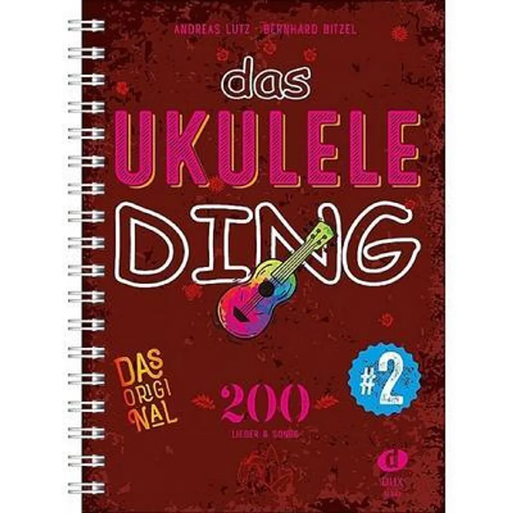 Livre de Partitions Ukulélé Das Ukulele-Ding 2 avec 400 Tubes Cultes