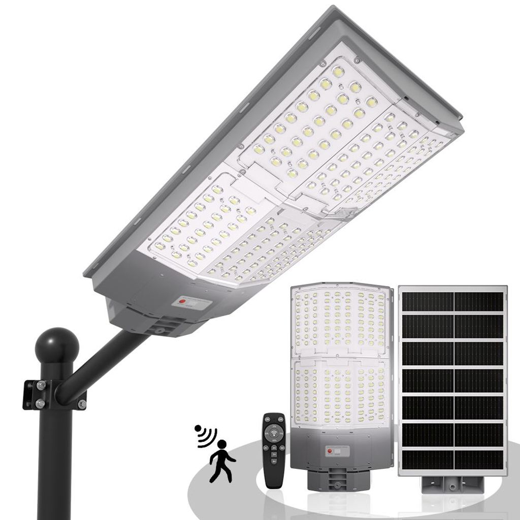Lampione stradale a LED da 2000 W con 144 LED, sensore di Immagine del prodotto 