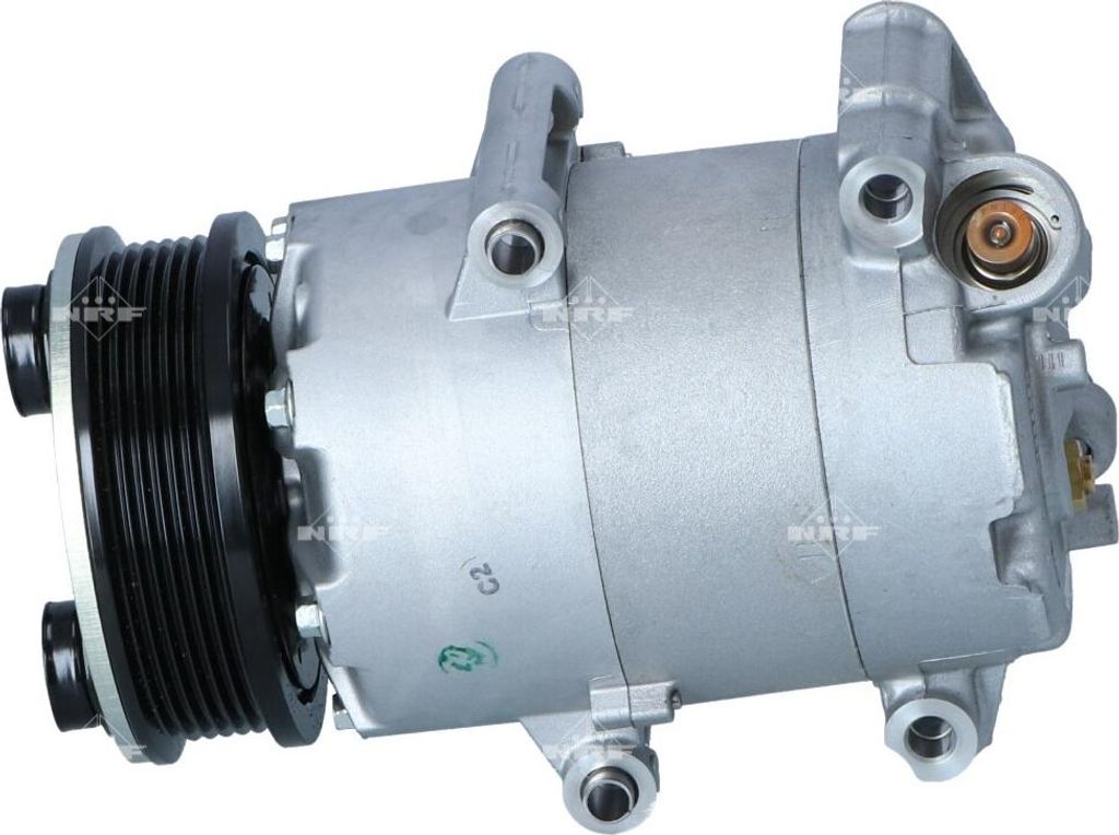 Klimakompressor 12 V Ø 108 mm NRF passend für u.a. FORD FIESTA