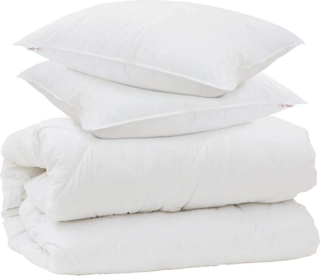 Rinnova il Look Letto: Set vidaXL Coperta e Cuscini Bianchi Microfibra