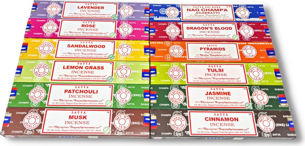 Satya Räucherstäbchen x LAVISA, Meditation, Aromatherapie, Produktbild 