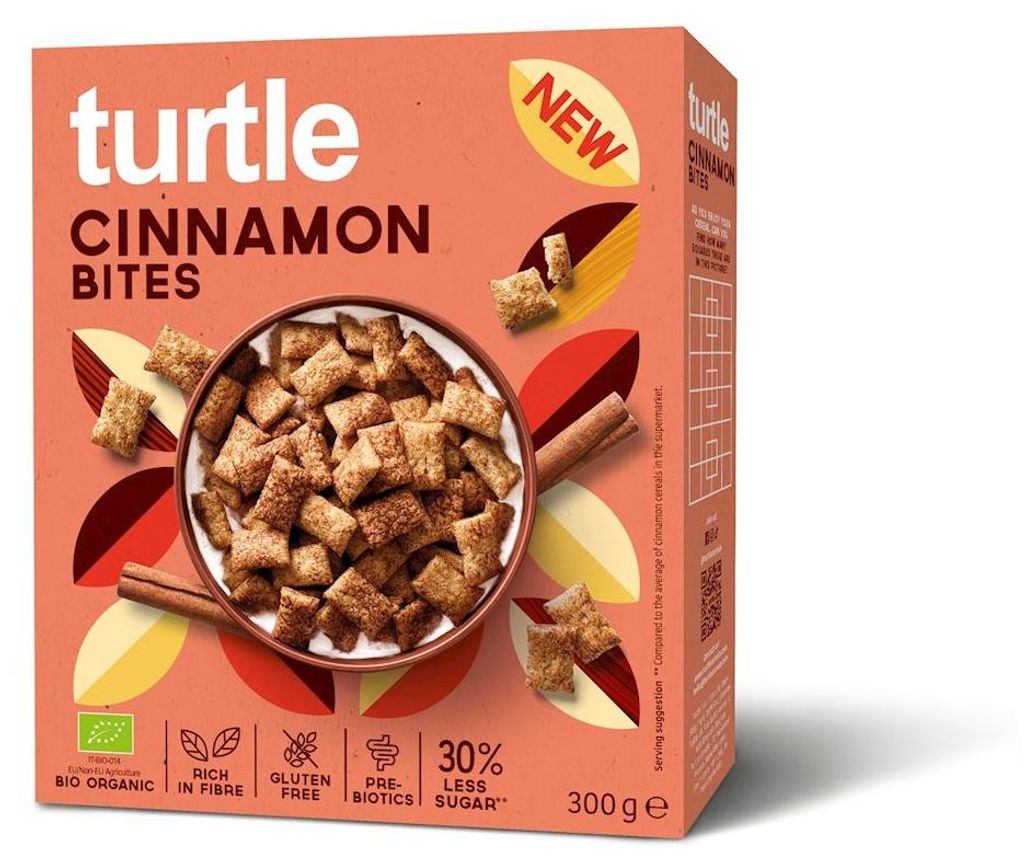 PODUSZKI ZBOŻOWE CYNAMONOWE BEZGLUTENOWE BIO 300 g - TURTLE