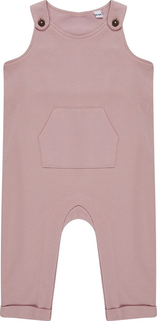 Larkwood - Latzhosen für Baby RW8399 (68) (Hellrosa)