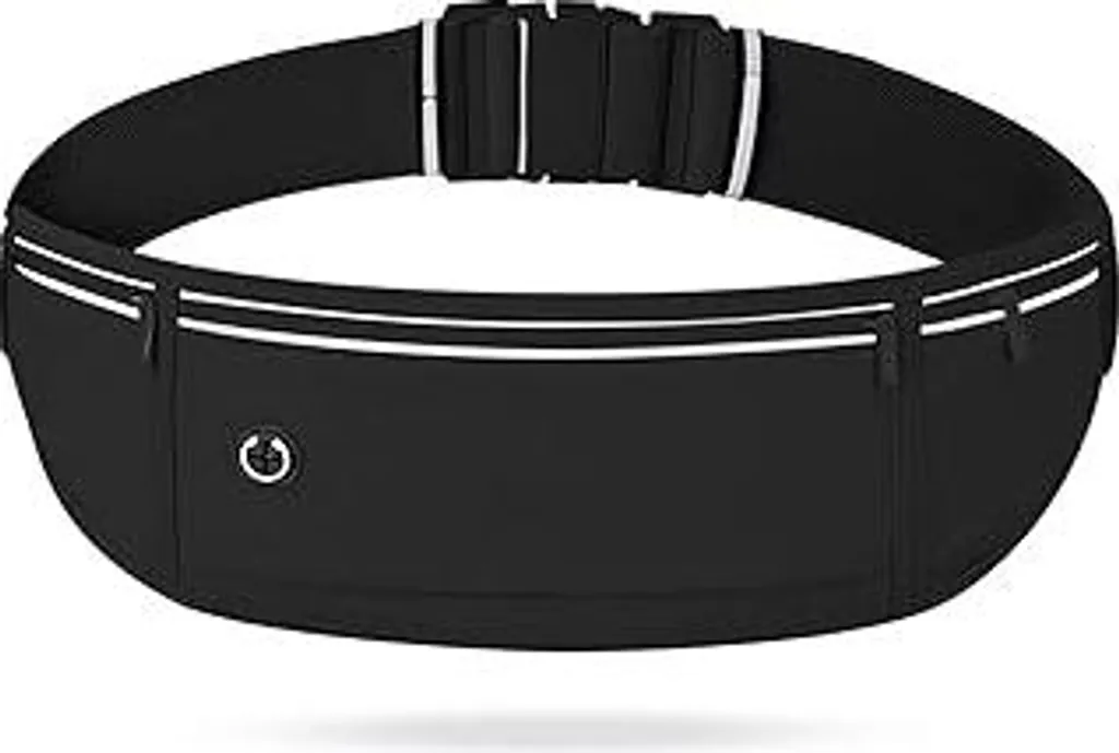 Cintura Corsa Cellulare 2 Pezzi | Pratica Fascia Sportiva Verde Nero