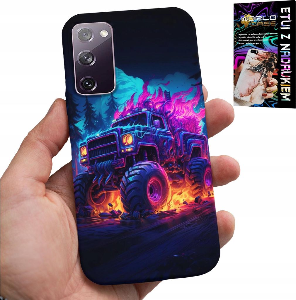 Fall Für Samsung Galaxy S20 Fe - Monstertruck Mega Truck Designs Fall