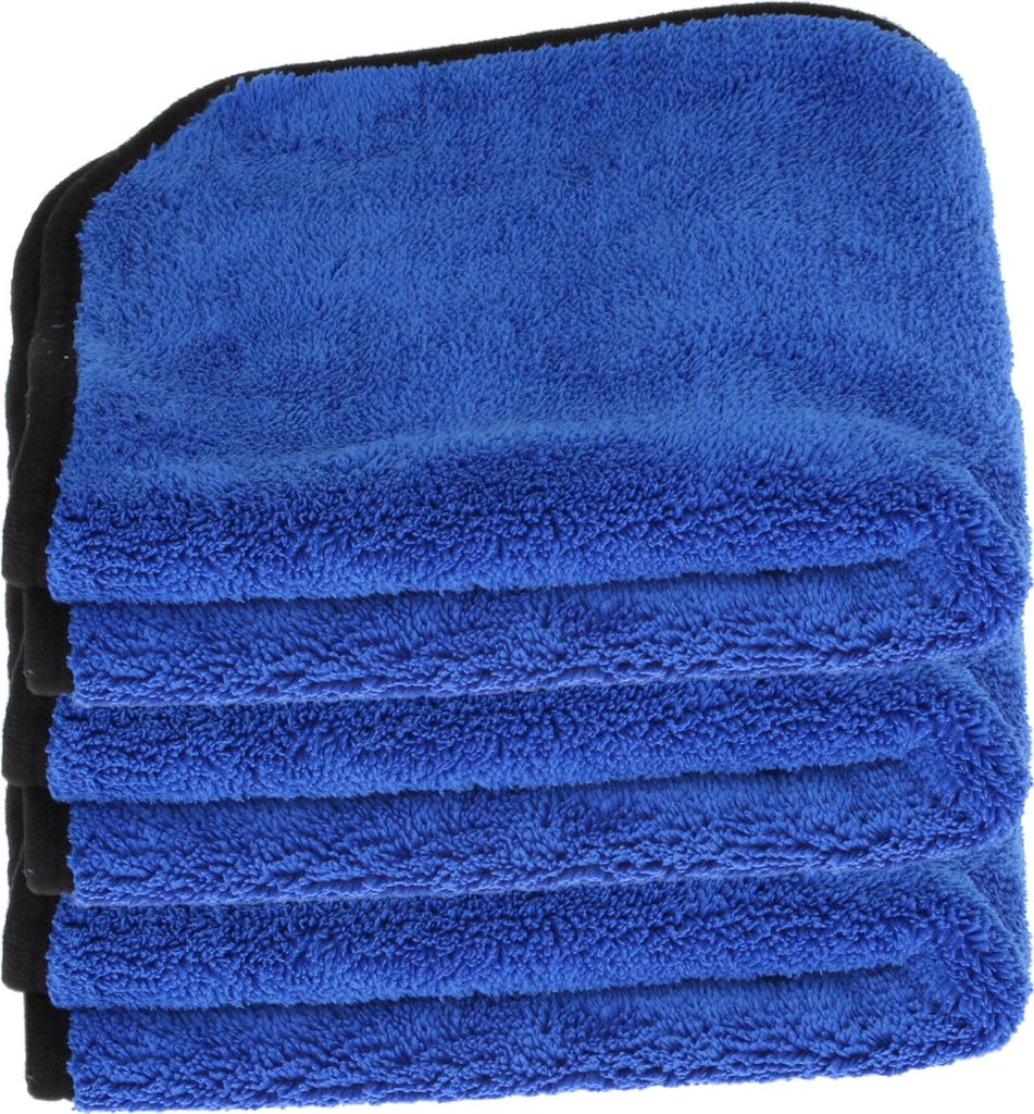 3 Stück Premium Mikrofasertücher mit 600g/m² 40x40 cm in Profiqualität– umweltfreundlich, extrem saugstark und weich