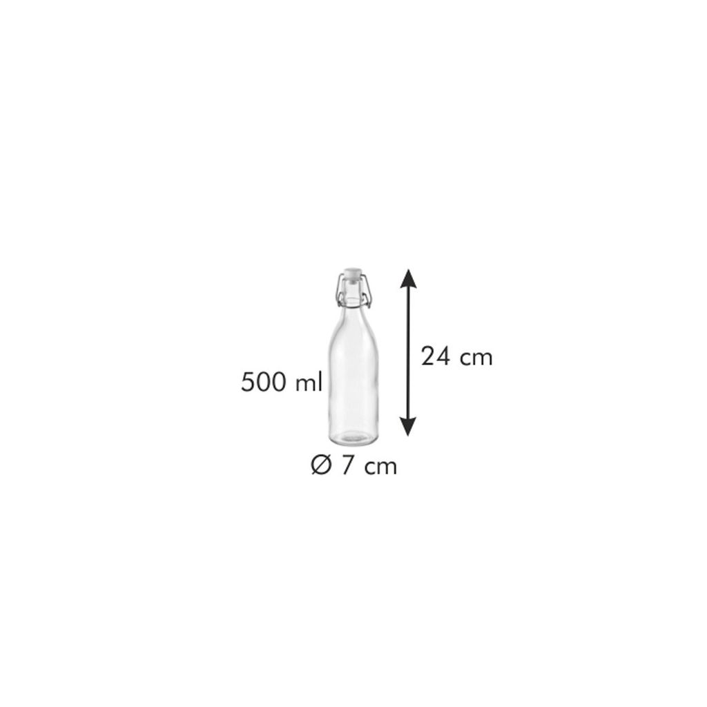 Flasche mit Bügelverschluss TESCOMA DELLA CASA 500 ml