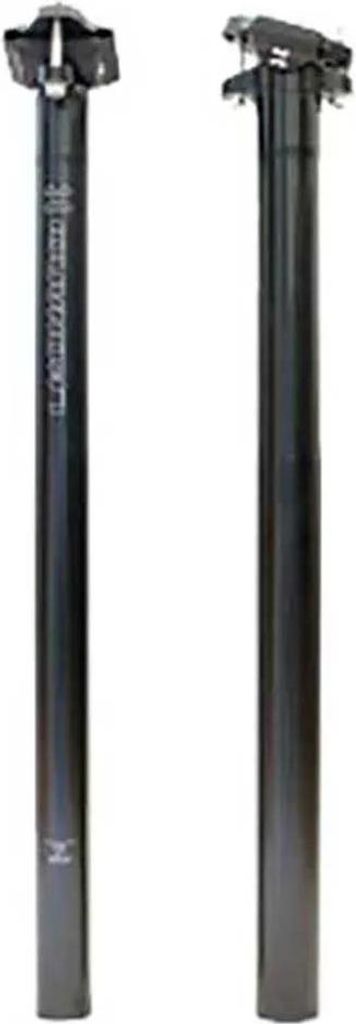 Leonardi Racing Bo Alulite 0o Sattelstütze Schwarz 450 mm / 31.6 mm Schwarz 450 mm