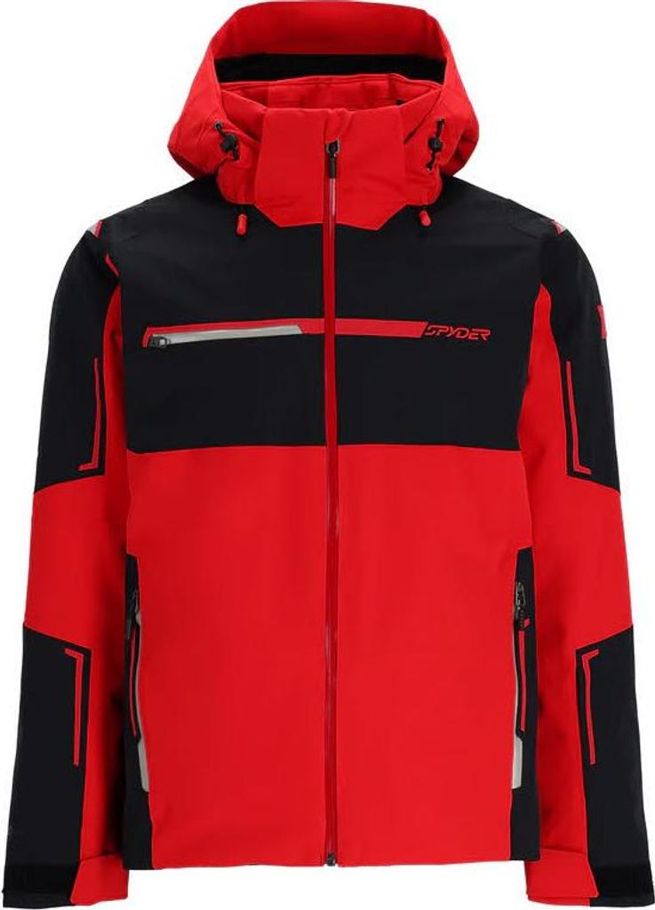 Spyder TITAN Skijacke Snowboardjacke Herren schwarz rot S
