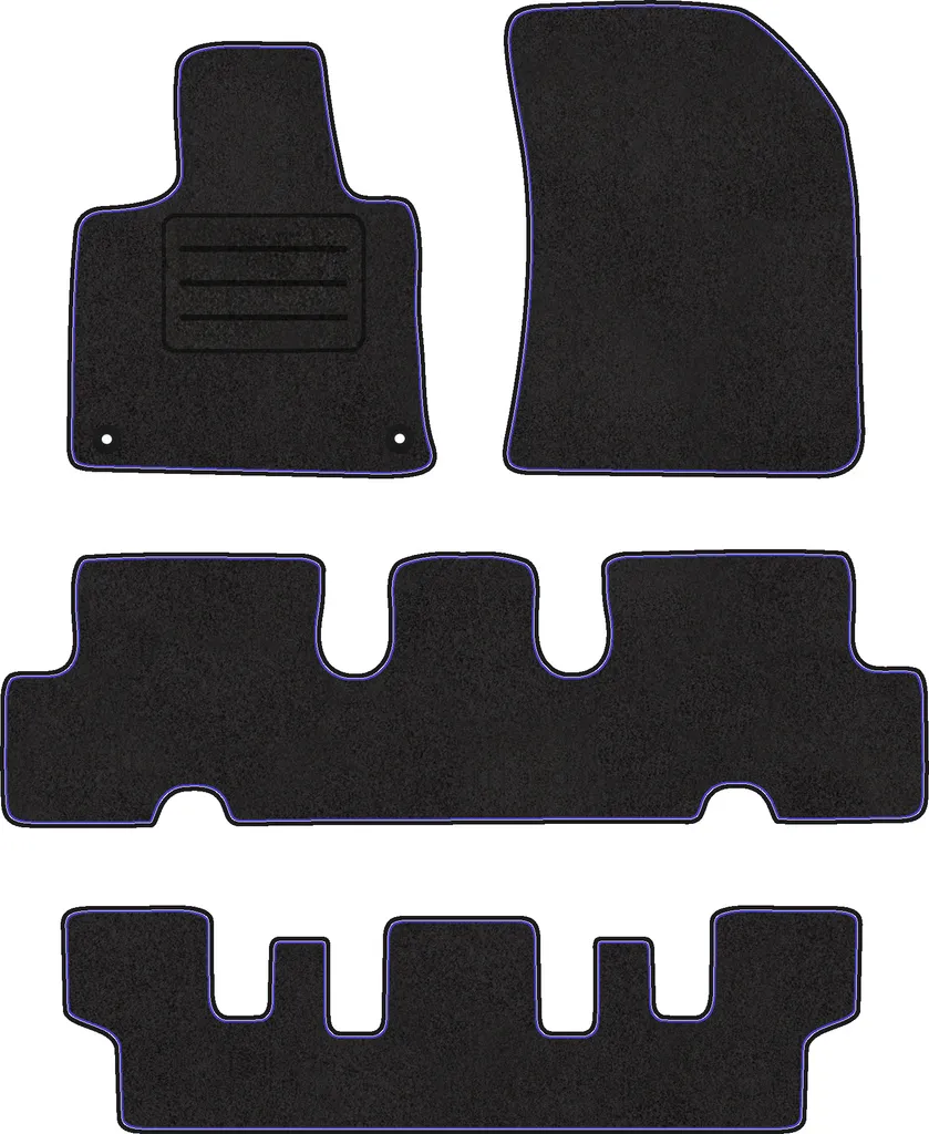 Tappetini Velluto Citroen C4 Picasso II 2013-2018 | Set Premium 4 Pezzi - 1