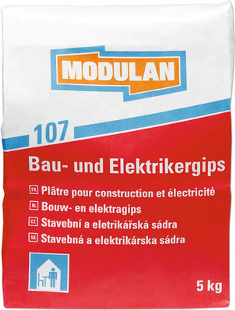 Stavební a elektrikářska sádra Modulan 107 5 kg Obrázek produktu 