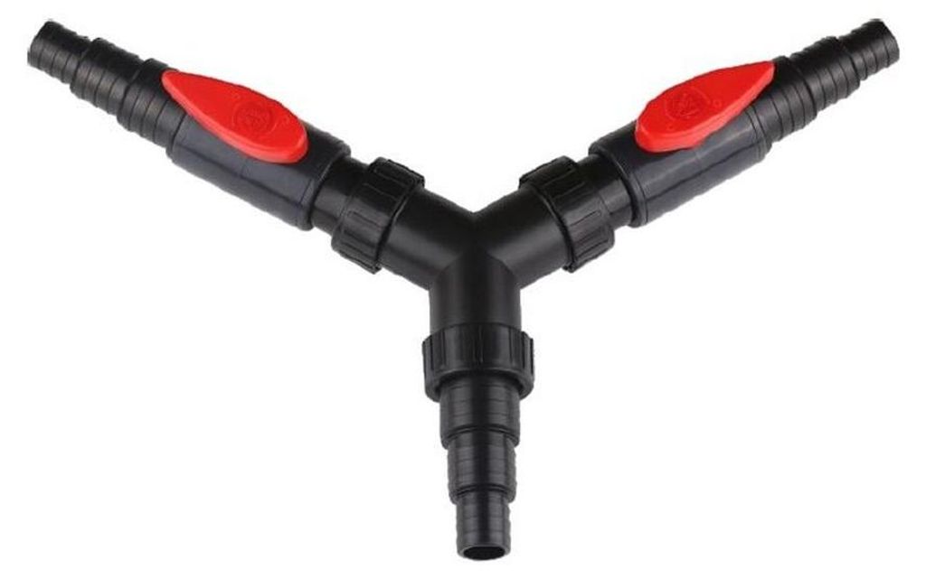 CST-02F Schlauchverbinder Y-Stück für Schlauchgrößen Produktbild 