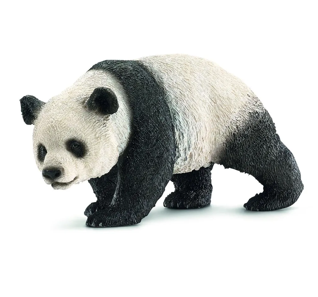 Panda Géant Schleich 14706 Figurine Peinte à la Main Finition Réaliste