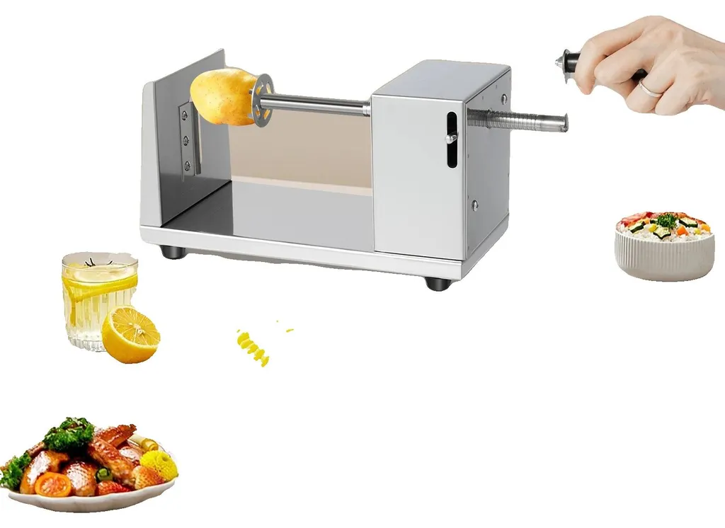 Torsadeur de pomme de terre manuel Inox 430 - 25*12*14 cm Lame