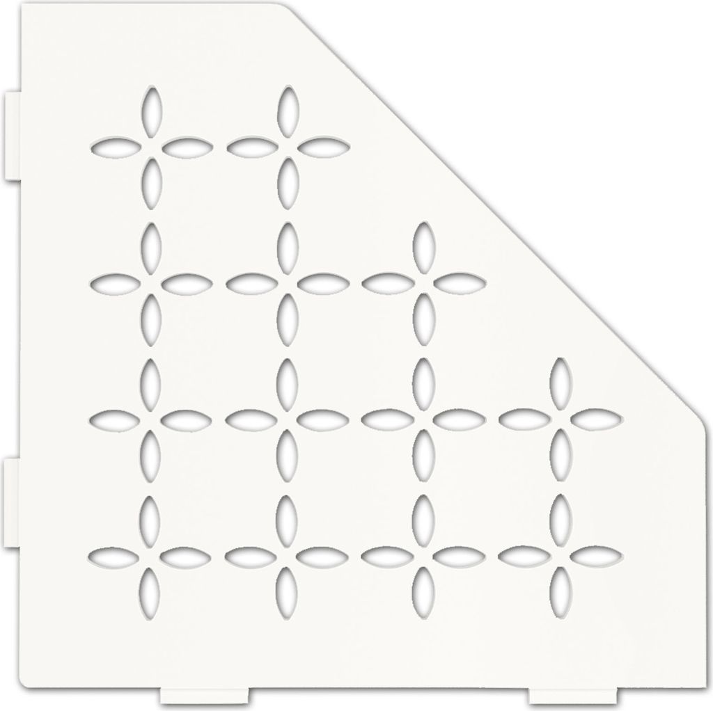 Schlüter SES2D5MBW-E-S2 Support floral 75x195x195x75mm Image du produit 