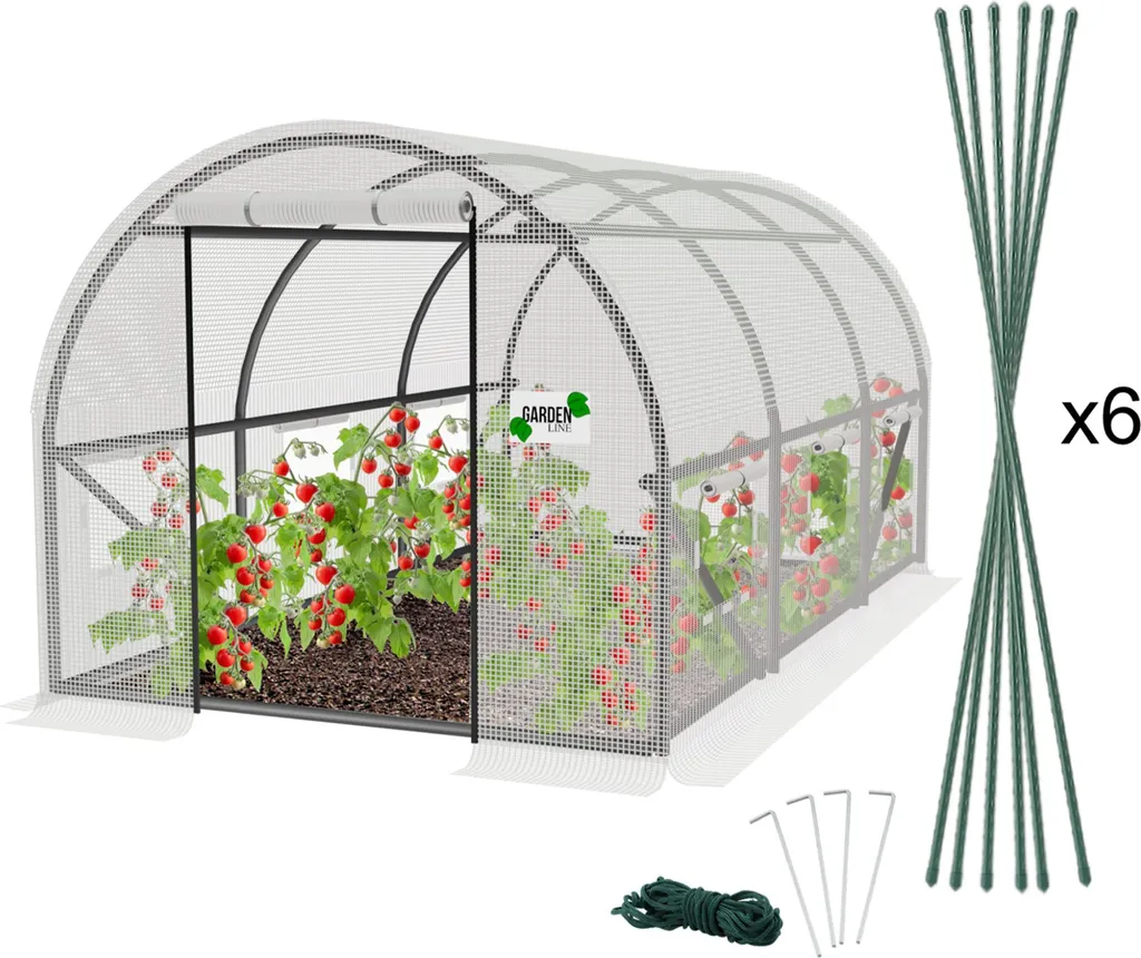 Aga Serra da Giardino TUN5569 3x2x2 m Trasparente | Acquista Online