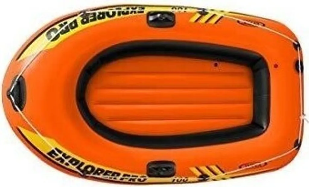 Bateau INTEX Explorer Pro 100 Robuste en Vinyle avec 3 Chambres à Air - 4