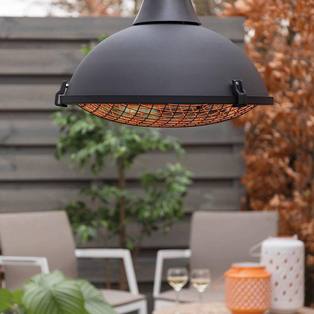Promiennik sufitowy Sunred Indus II 2100W halogen czarny Zdjęcie produktu 13