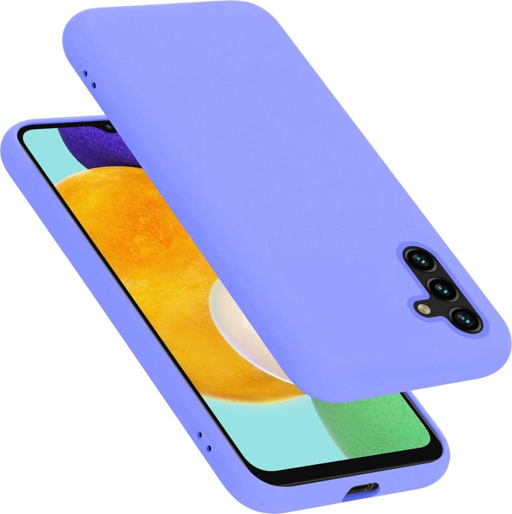 Cadorabo Schutzhülle für Samsung Galaxy A13 5G Hülle in Lila Handyhülle Case Cover TPU Etui