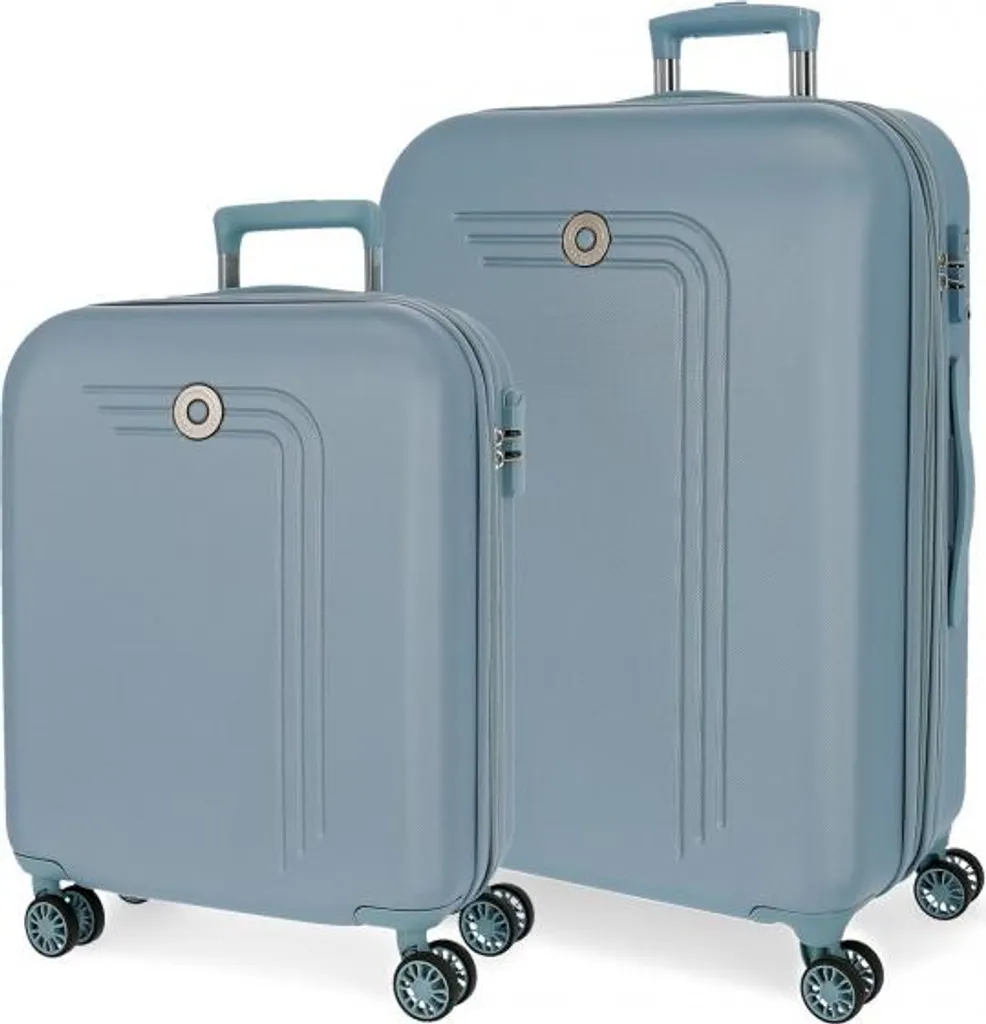 Valises Movom Riga Sky Blue : finis les bagages abîmés et le manque de place