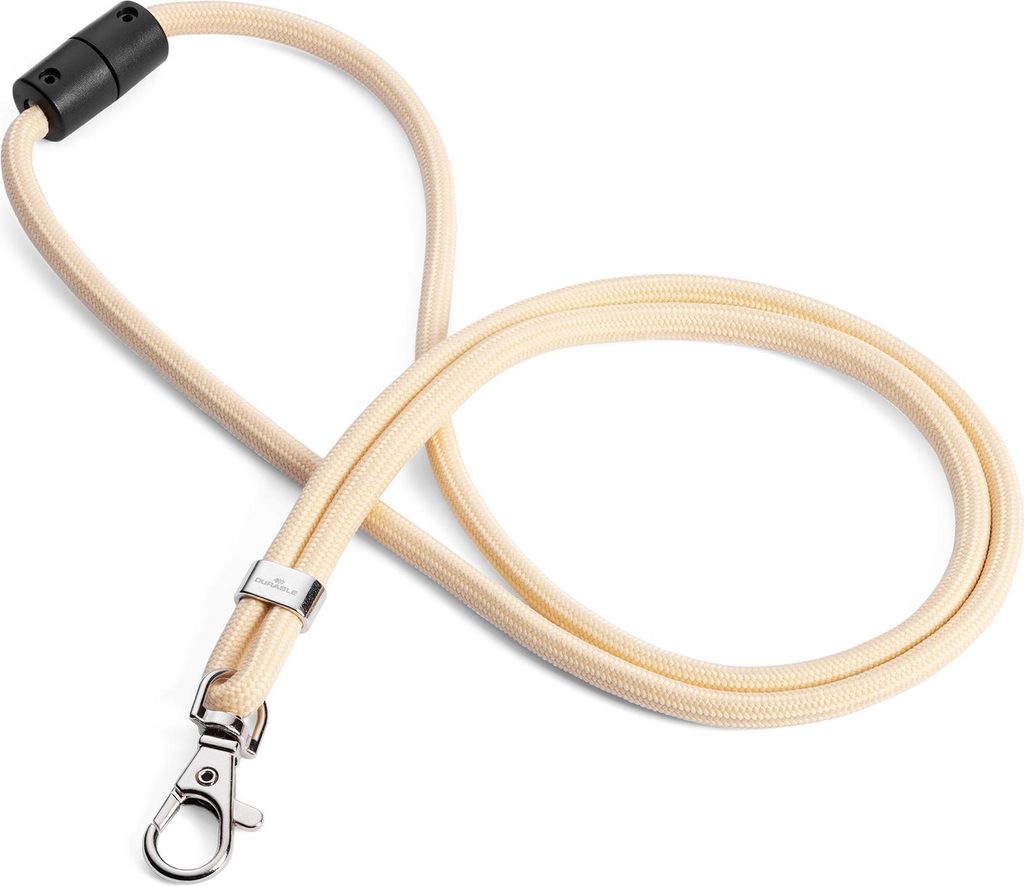 DURABLE Textilband rPET mit Karabiner 10er Pck. beige Obrázok produktu 