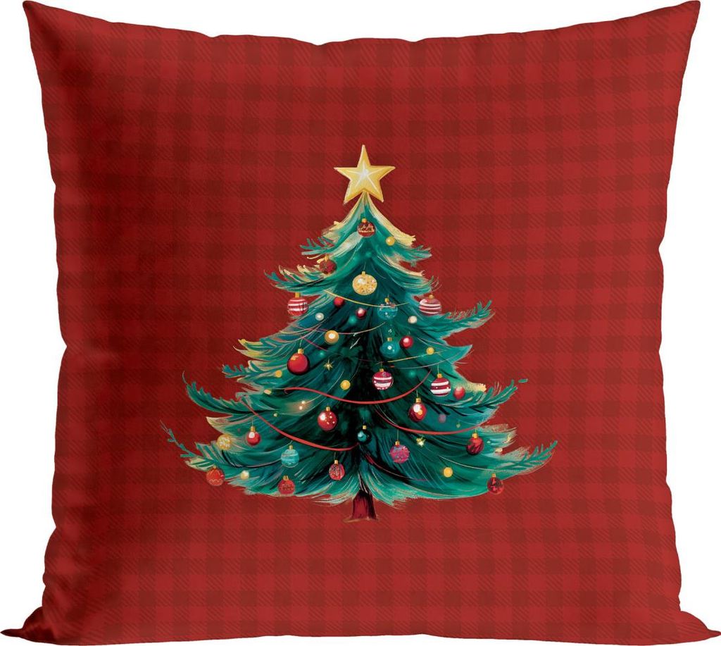 Coussin de Noël ARBRE DE NOËL 40x40 cm Mybesthome Variante Image du produit 