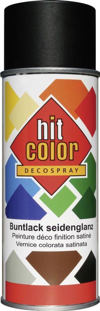 Belton Hitcolor Lackspray 400 ml tiefschwarz seidenglanz Produktbild 
