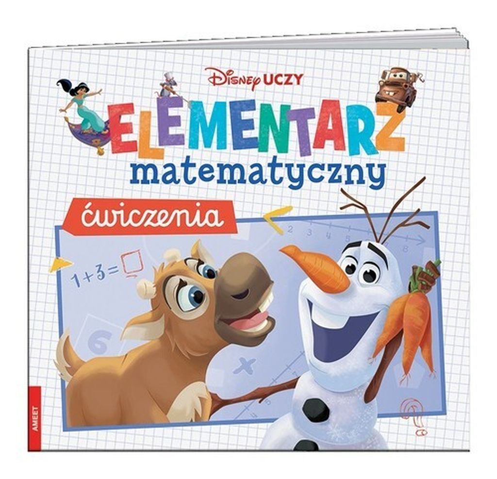 Disney Uczy mix Elementarz matematyczny æwiczenia Opracowanie Zbiorowe (Buch auf Polnisch)