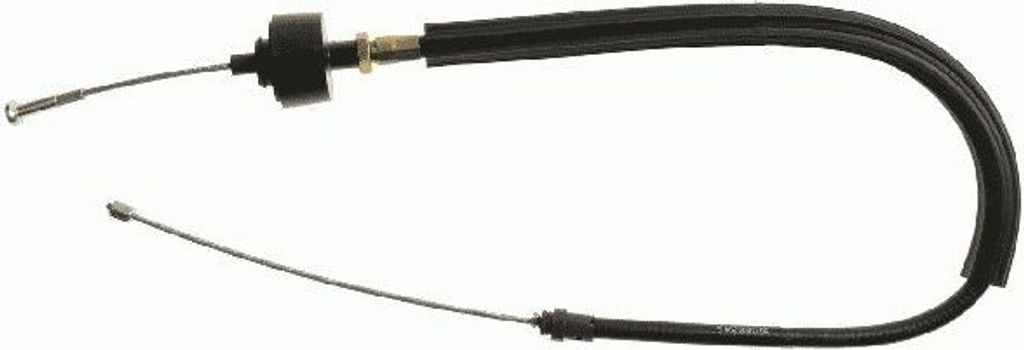 SACHS 3074 600 294 Seilzug, Kupplungsbetätigung OE 6001546867 kompatibel mit Logan, Sandero