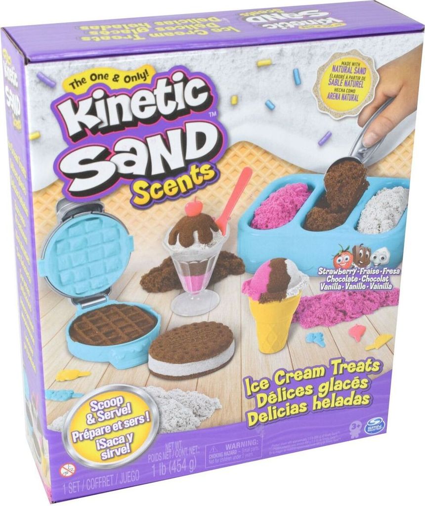 Kinetic Sand Eiscreme Set mit Duftsand, Kinetischer Sand Produktbild 