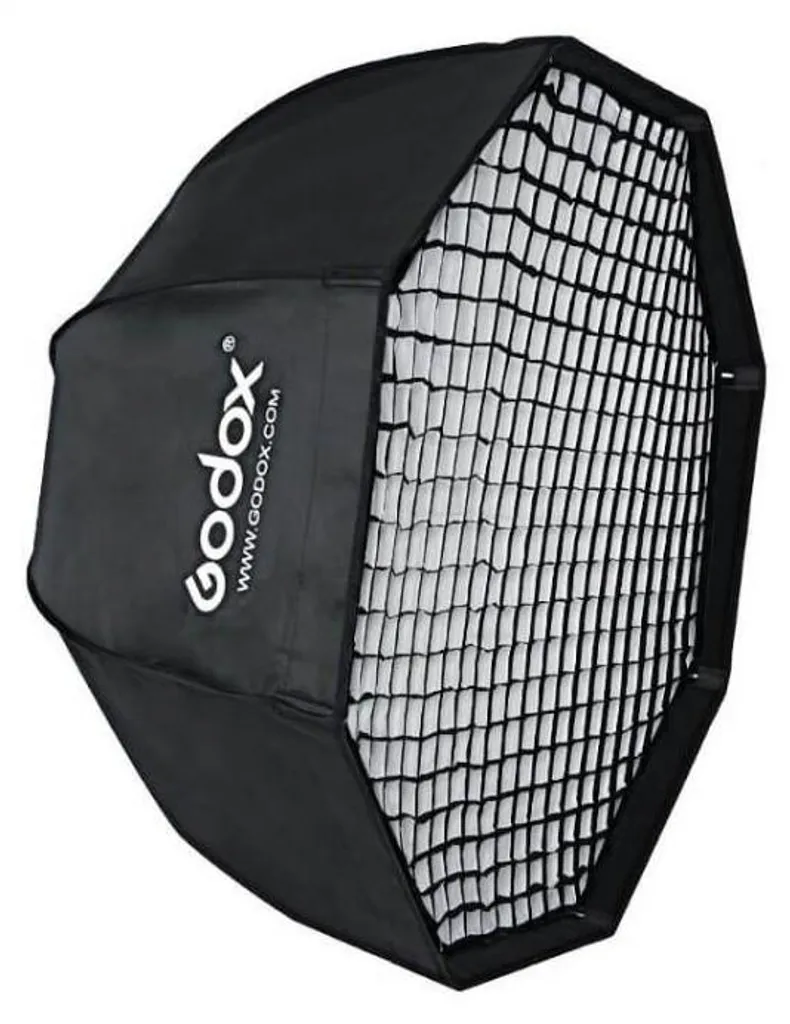 Softbox Godox 80cm Pliable : Fini les Ombres Dures avec Grille Bowens