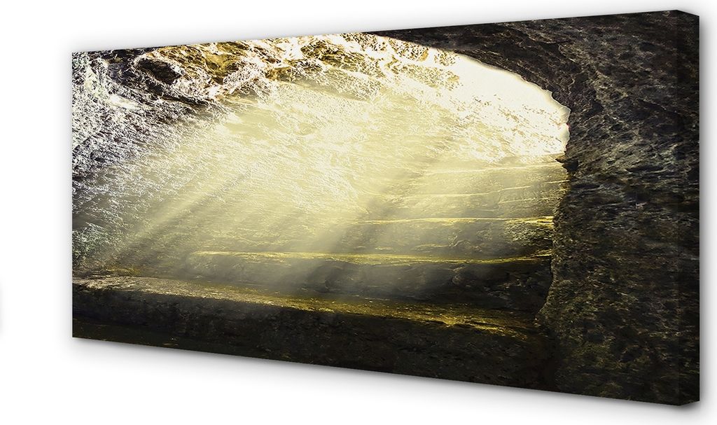 Leinwandbild 100x50 Wandkunst Treppe