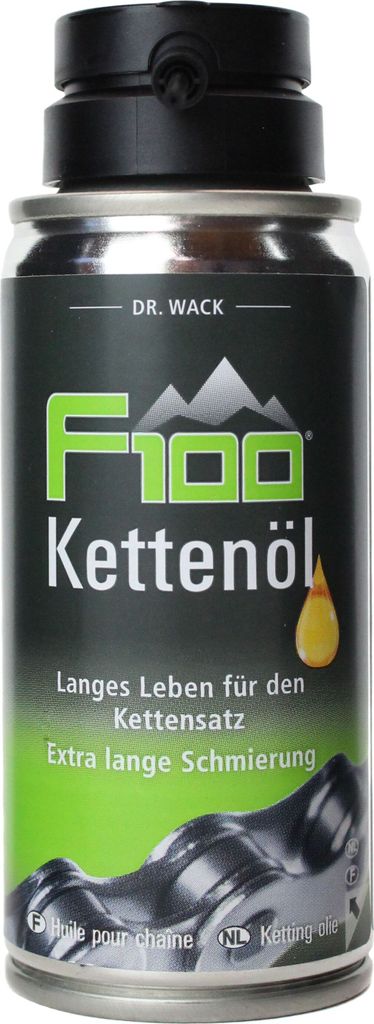 Dr. Wack - F100 Fahrrad Kettenöl - extreme Leichtgängigkeit aller beweglichen Teile, Aerosoldose 100ml