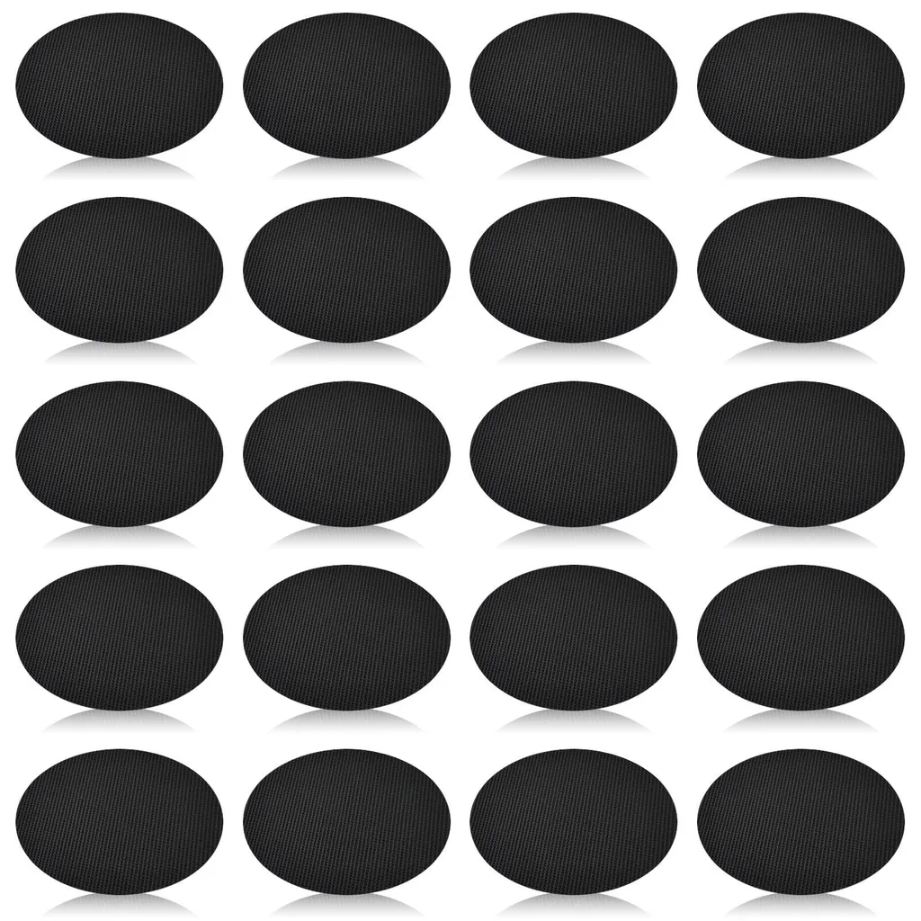 Autocollants baignoire lot de 20 antidérapants 15 cm noirs pour douche