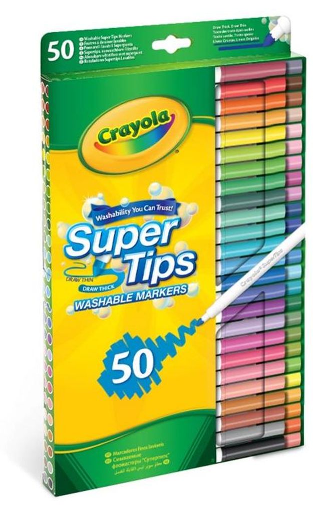 Crayola 7555, Mehrfarbig, 50 Stück(e) Produktbild 