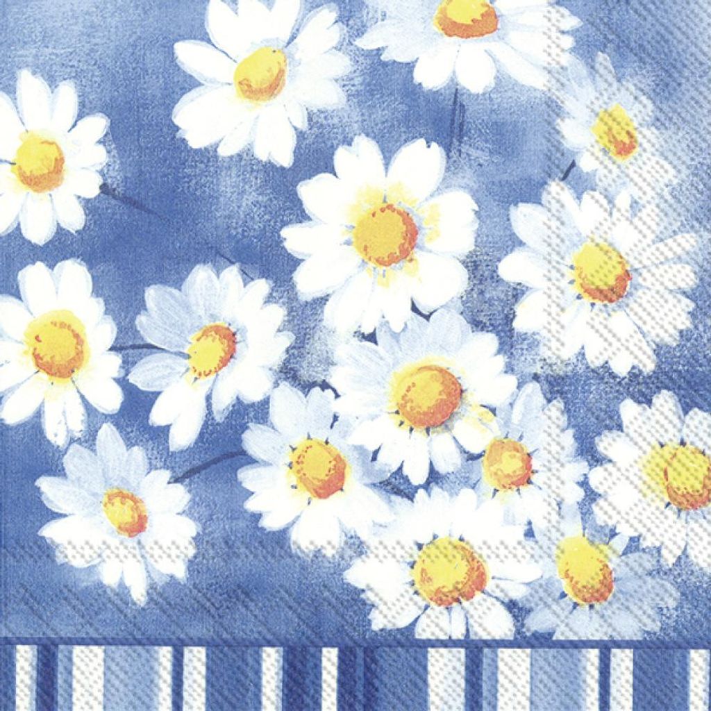 Servietten 33x33 cm - AGNETHA blue