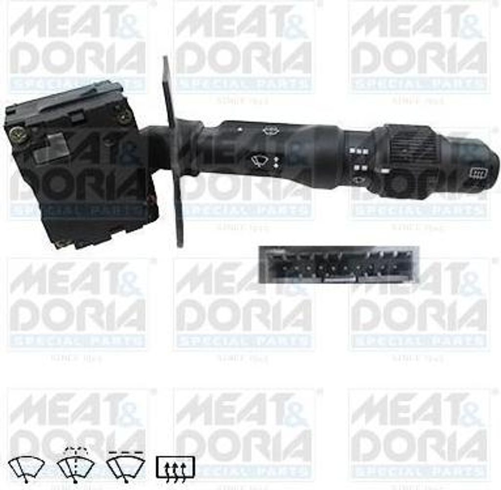 MEAT & DORIA 231355 Lenkstockschalter OE 710375080 kompatibel mit Dedra