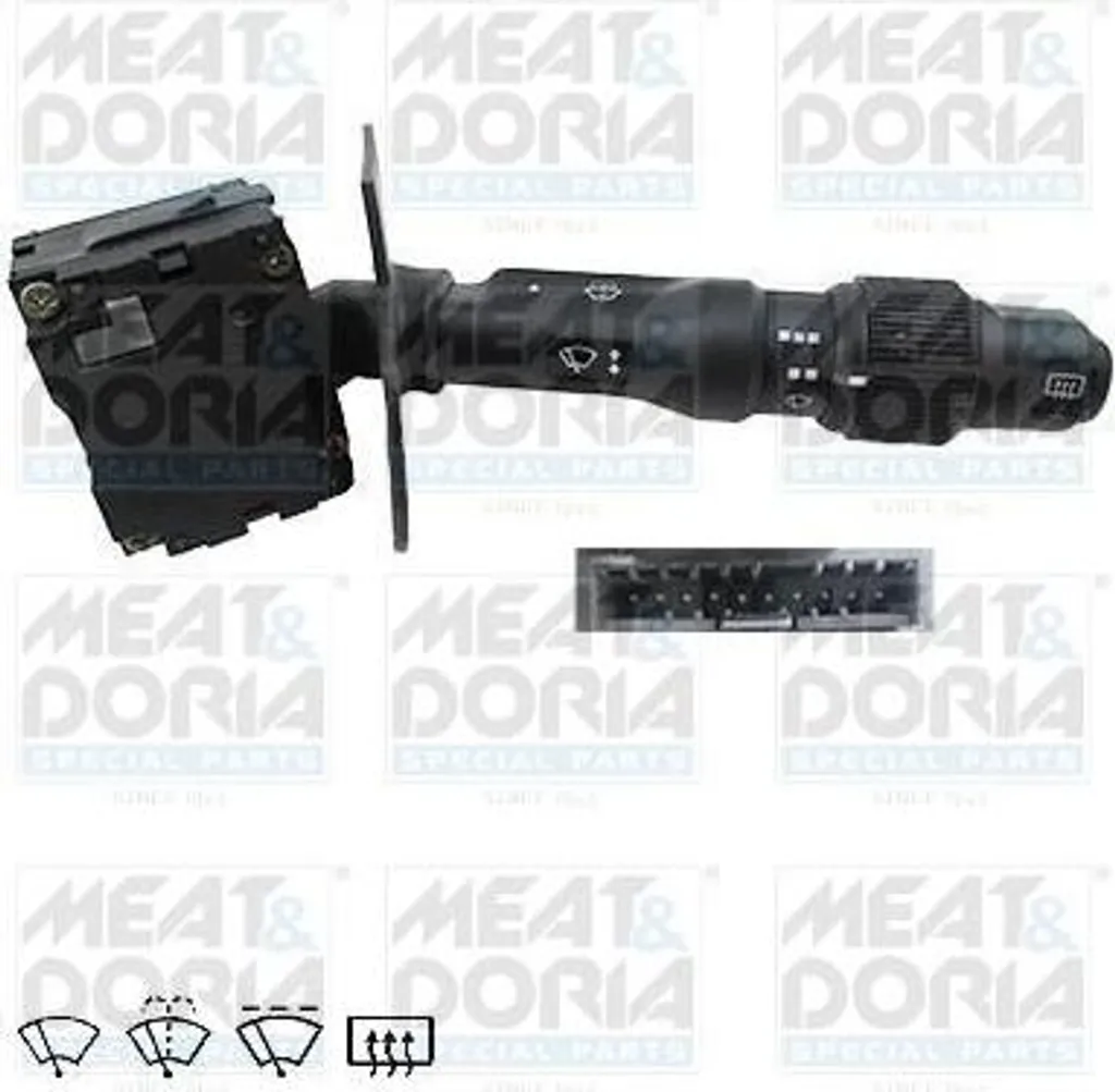 Interruttore Sterzo MEAT & DORIA 231355 Compatibile Lancia Dedra