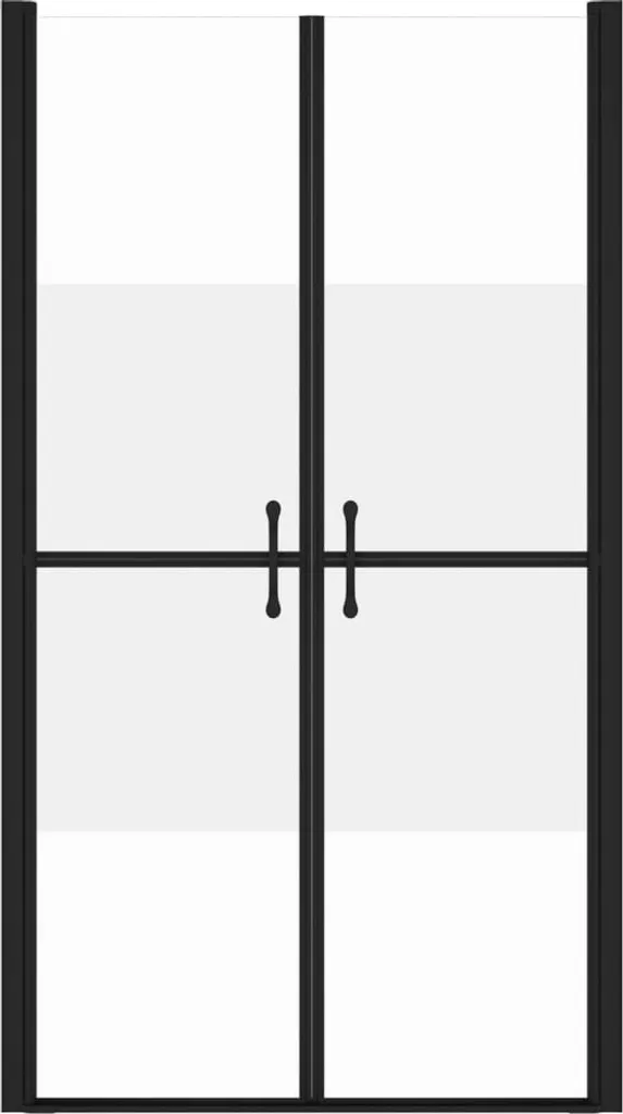 Porte de douche 98-101 cm en verre de sécurité ESG aspect givré - 3
