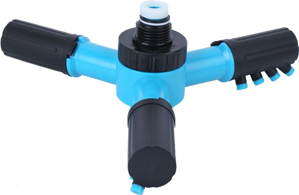 G1/2in 3-Arm rotierende Sprinkler Kopf bewegliche Bewässerung Düse Garten Rasen Bewässerung Zubehör