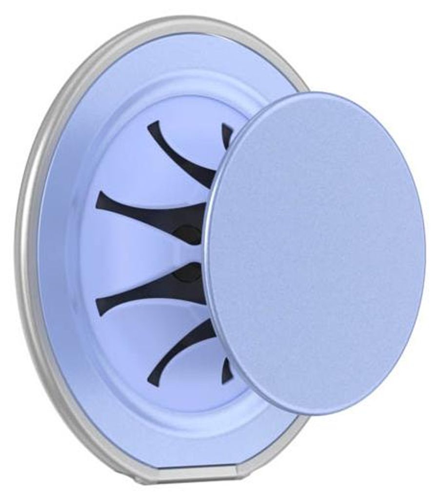 Soporte magnético PopGrip, diseño Low-Pro, color azul Aura Imagen del producto 