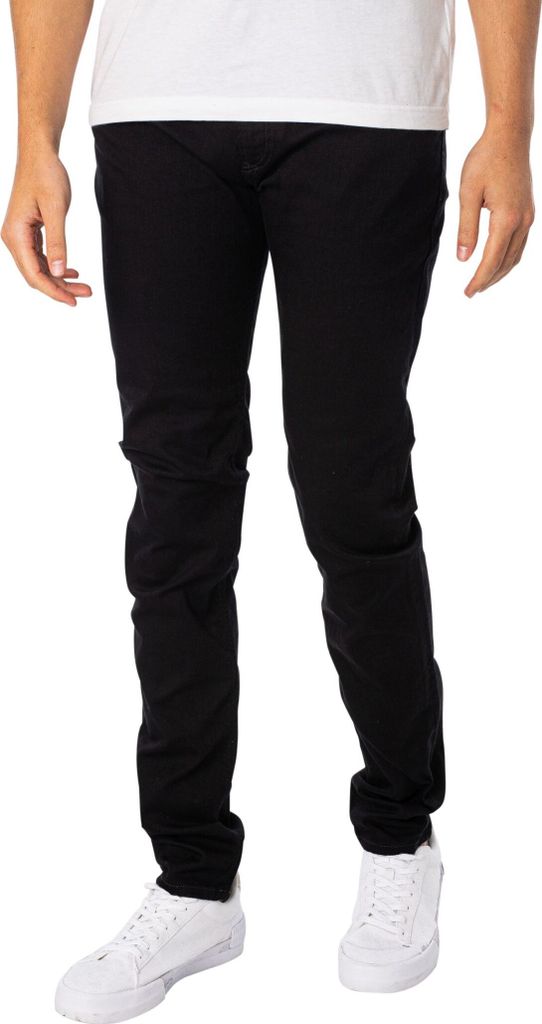 Diesel 1979 Schlankere Röhrenjeans, Schwarz 30W x 34L