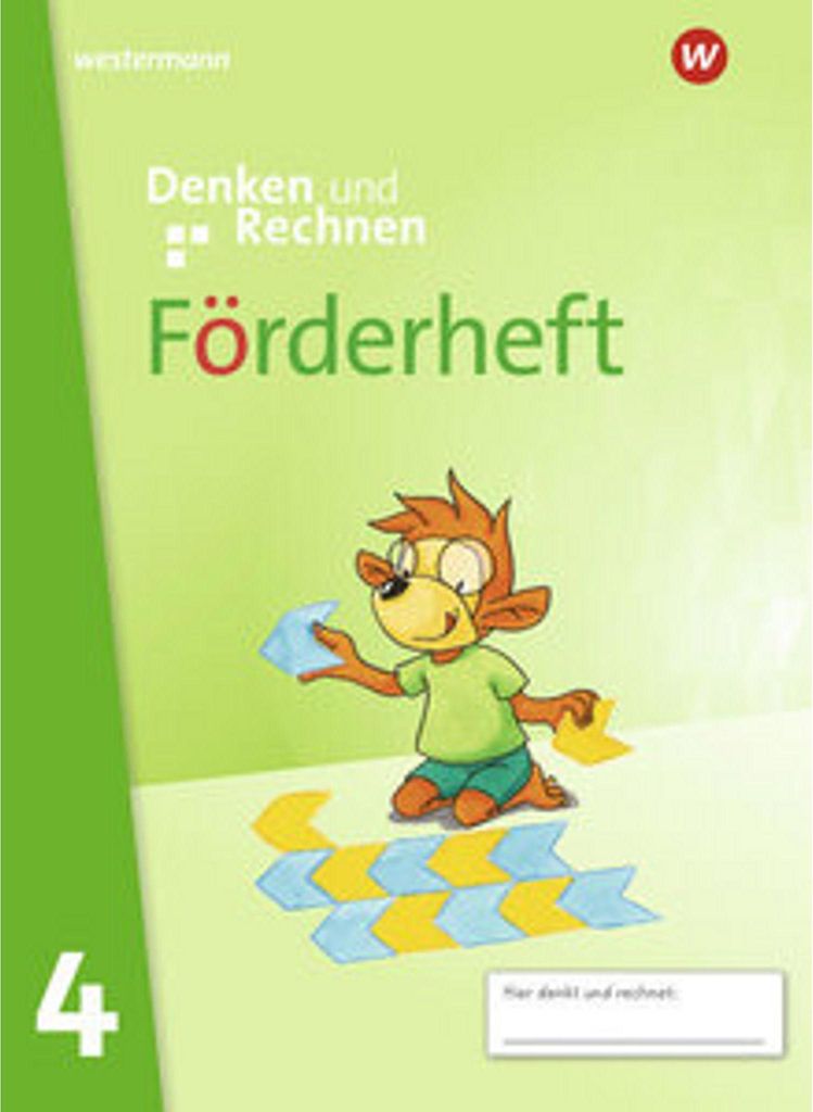 Denken und Rechnen 4. Förderheft. Allgemeine Ausgabe Produktbild 
