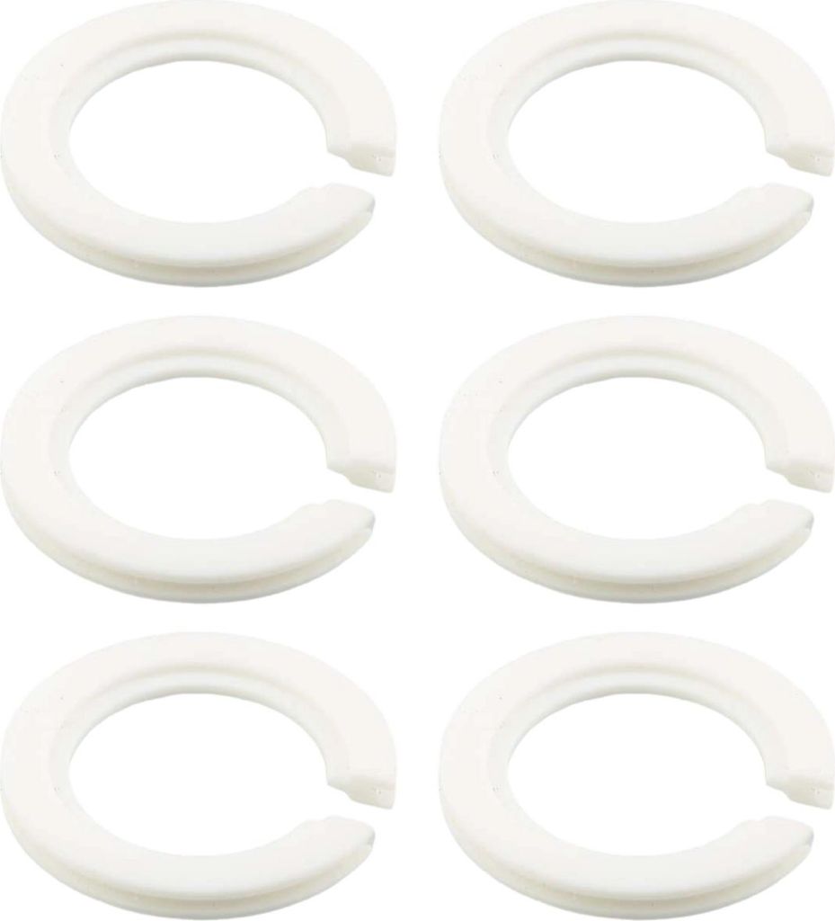 Lampenschirm-Adapterring E27 auf E14 Lampenschirm-Adapter Reduzierscheibe E27-Schraube Lampenschirm-Umrüstring-6 Stück