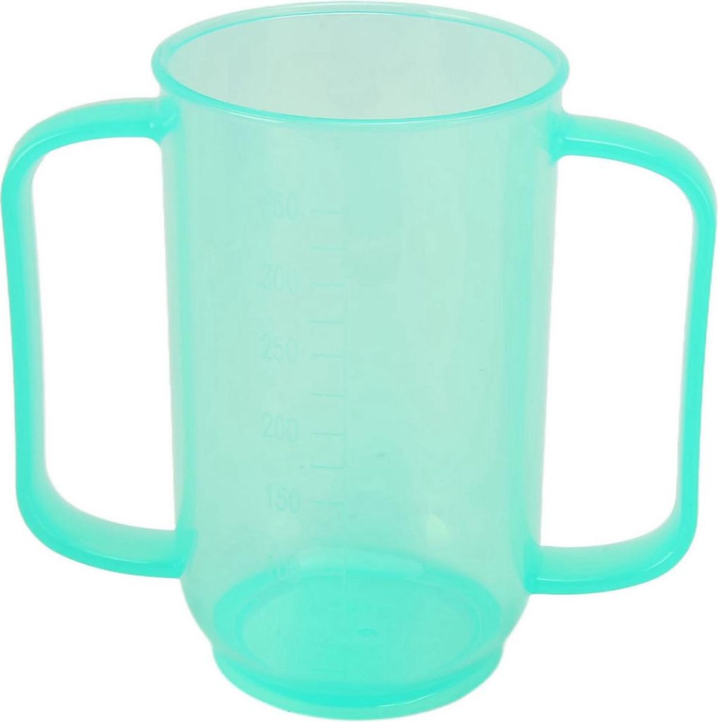 350 ml Trinkbecher für Erwachsene mit Strohhalm