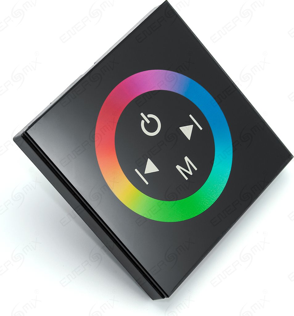 LED RGB einbau Wandcontroller steuergerät Controller Dimmer Produktbild 