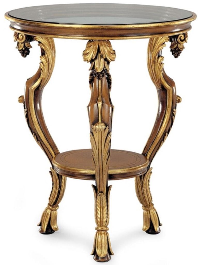 Casa Padrino Luxus Barock Beistelltisch Antik Braun / Antik Produktbild 
